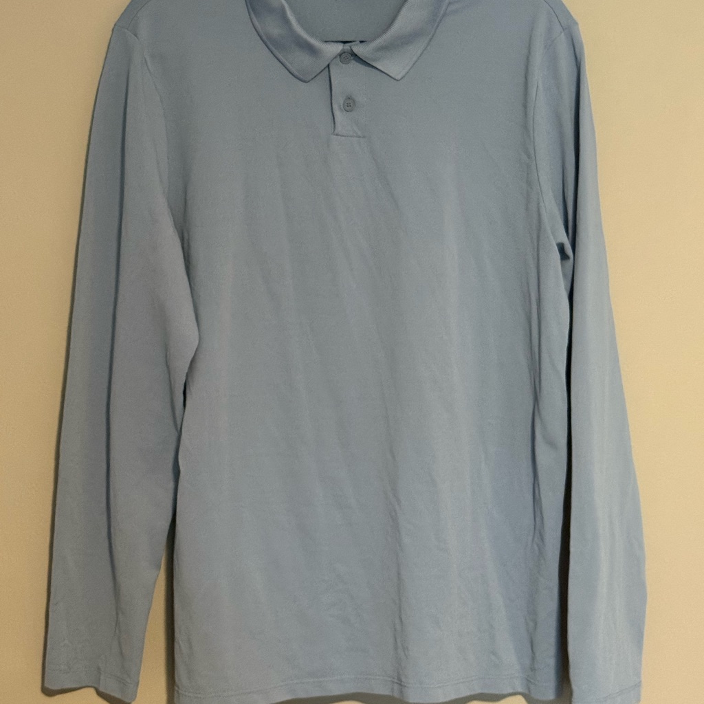 Men's Light Blue Polo Shirt